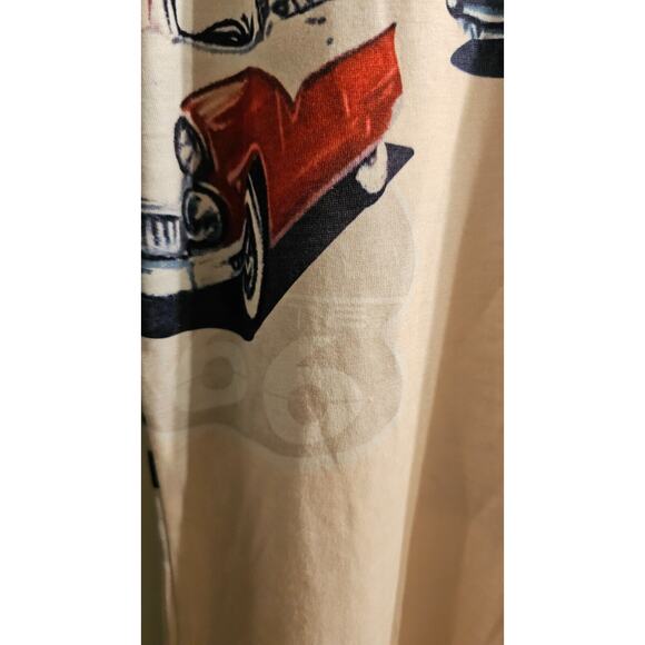 NWOT Sz M Blush Mark Route 66 Classic Car T Shirt- Light Blush Color - Picture 2 of 3